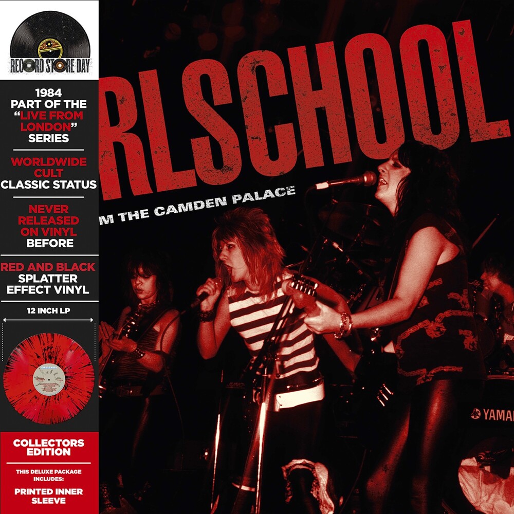 Girlschool- Live From The Camden Palace - Red [Colored Vinyl] [Deluxe] [ VINYL LP ]