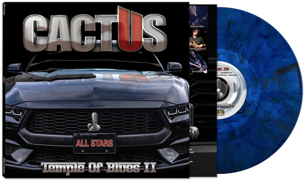 Cactus- Temple of Blues II: All-Stars [Blue Marble] [ VINYL LP ]