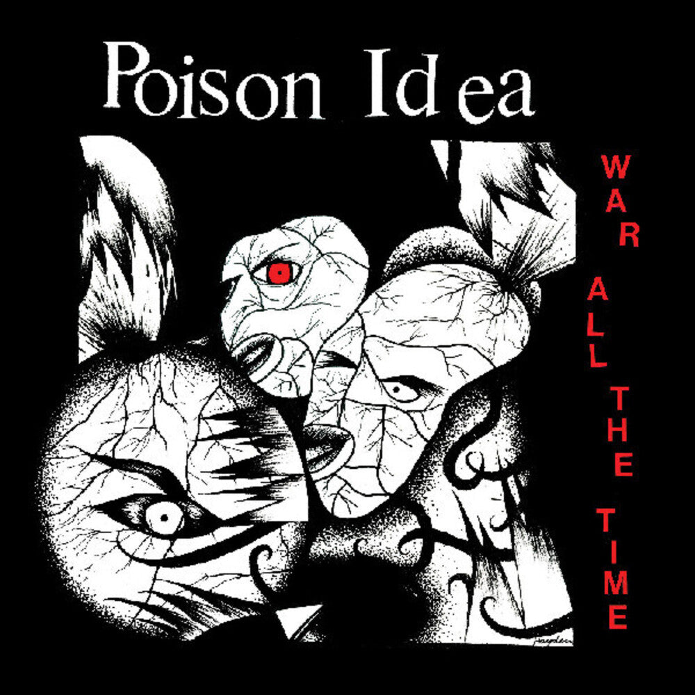 Poison Idea- War All The Time - Opaque Green Vinyl [ VINYL LP ]