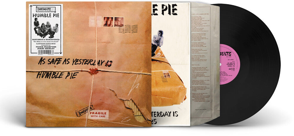 Humble Pie- As Safe As Yesterday Is [ VINYL LP ]