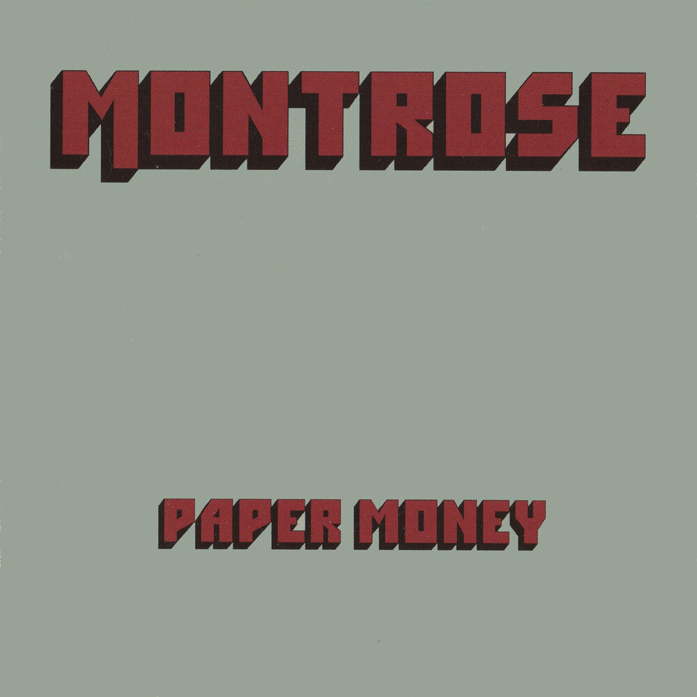Montrose- Paper Money Featuring Sammy Hagar [Clear Vinyl] (Red) [ VINYL LP ]