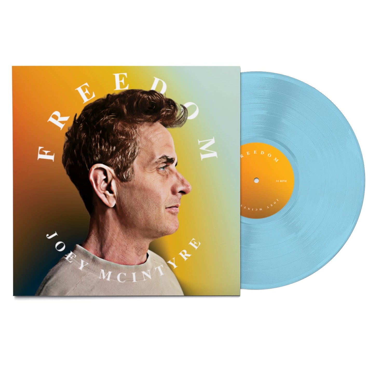 Joey McIntyre- Freedom (Baby Blue Vinyl) [ VINYL LP ]