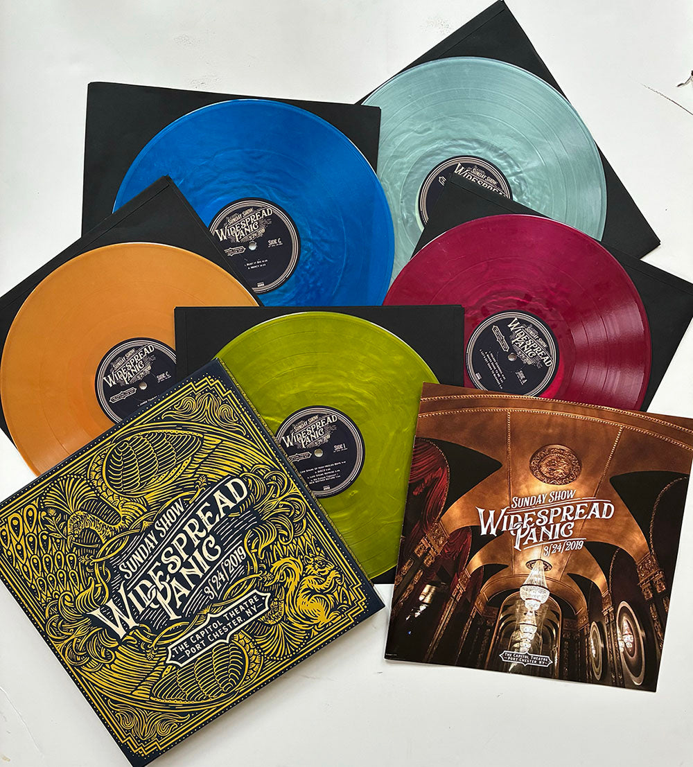 Widespread Panic- Sunday Show: 3/24/2019 Capitol Theatre, Port Chester, NY (5LP Multicolor Metallic Vinyl) [ VINYL LP ]
