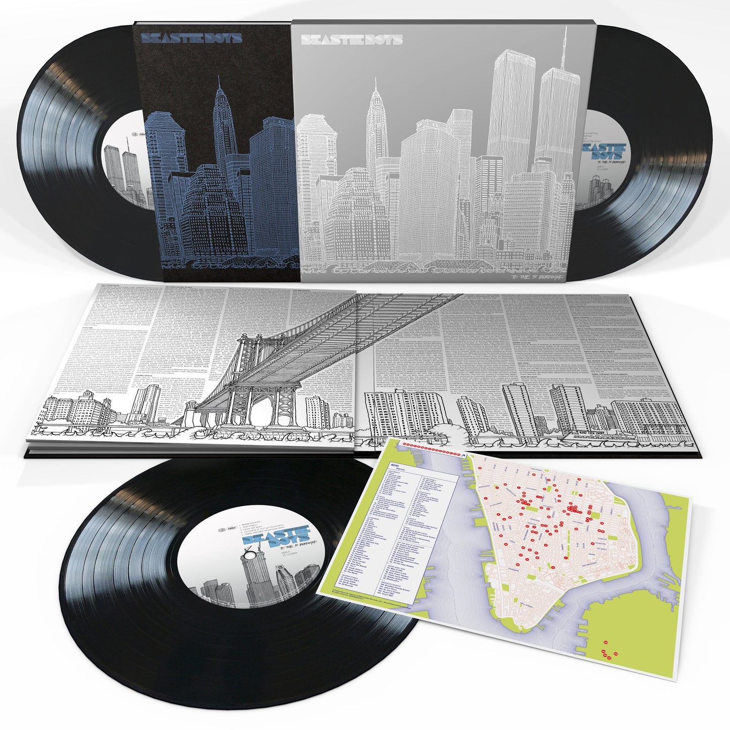 Beastie Boys- To The 5 Boroughs (3LP Deluxe Edition) (DAMAGED) [ VINYL LP ]