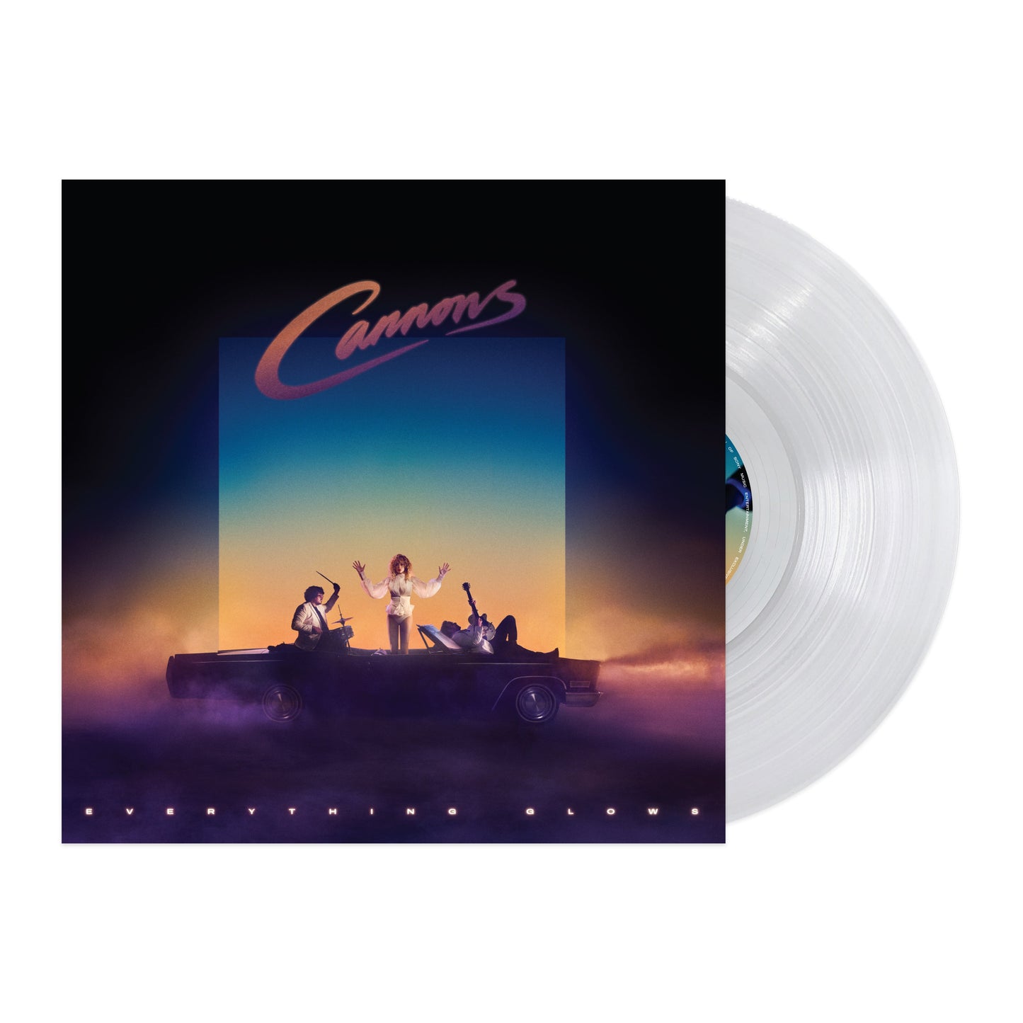 Cannons- Everything Glows (Clear Vinyl) [ VINYL LP ]