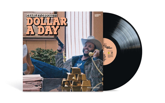 Charley Crockett- Dollar A Day (Black Vinyl) [ VINYL LP ]