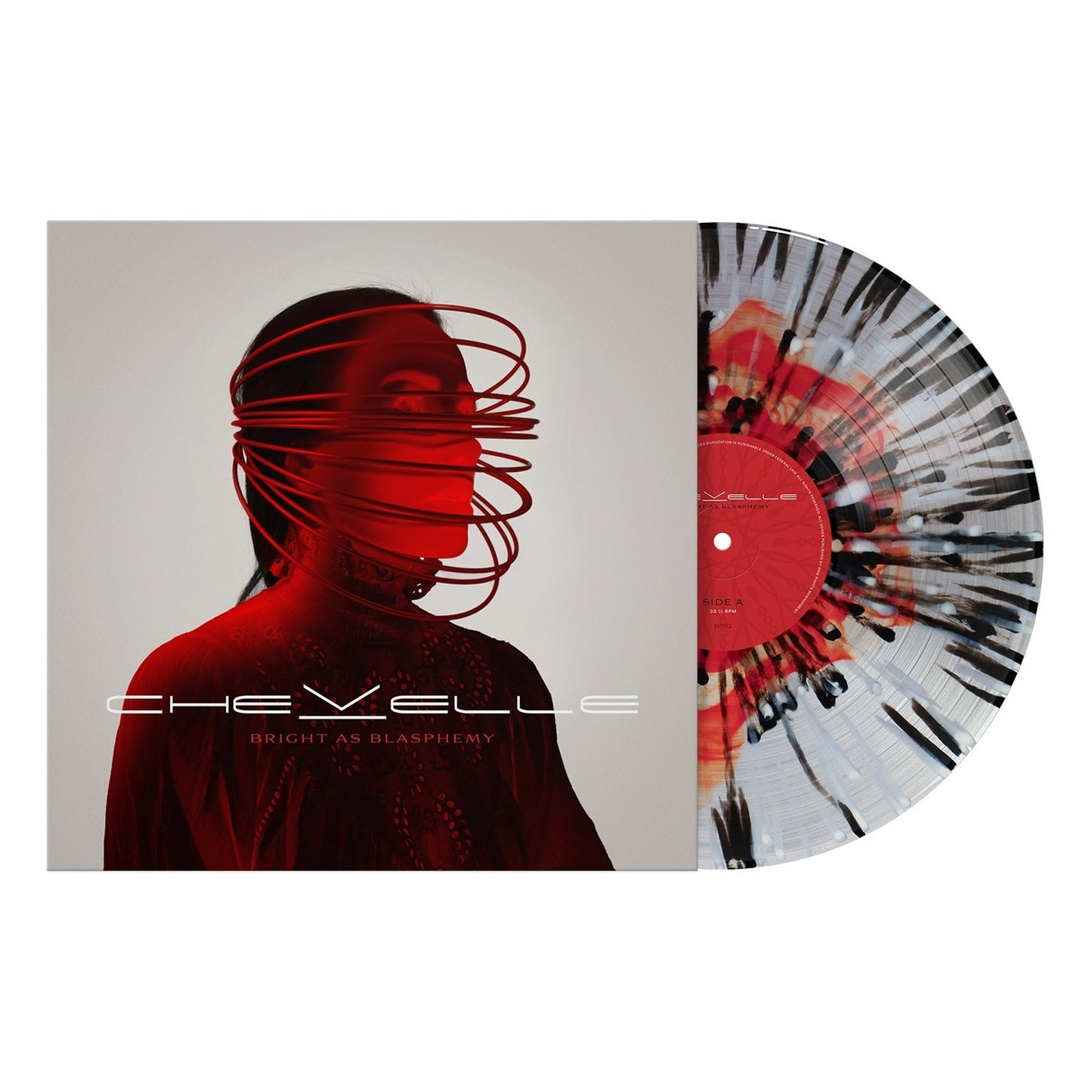 Chevelle- Bright as Blasphemy [Ruby/Clear/White-Black Splatter Vinyl] (Indie Exclusive Vinyl) [ VINYL LP ]