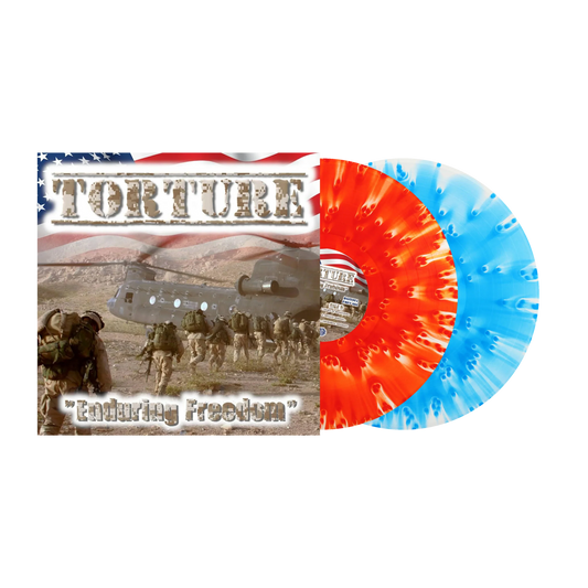 Torture- Enduring Freedom (Cloudy Red, Cloudy Blue Vinyl) (DAZE Records) [ VINYL LP ]