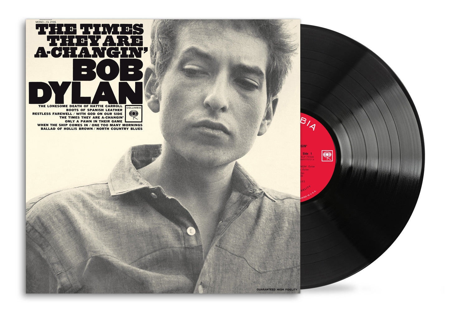 Bob Dylan- The Times They Are A-Changin' (Mono Pressing) [ VINYL LP ]