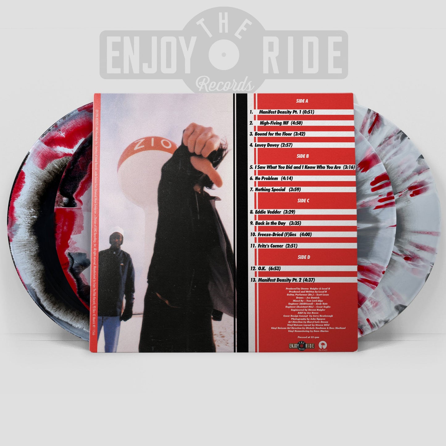 Local H- As Good As Dead (Red, White & Black Swirl Vinyl) [ VINYL LP ]