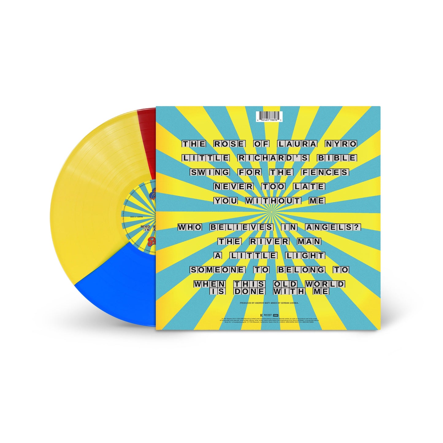 Elton John & Brandi Carlile- Who Believes in Angels? [Tri-Color LP] [ VINYL LP ]