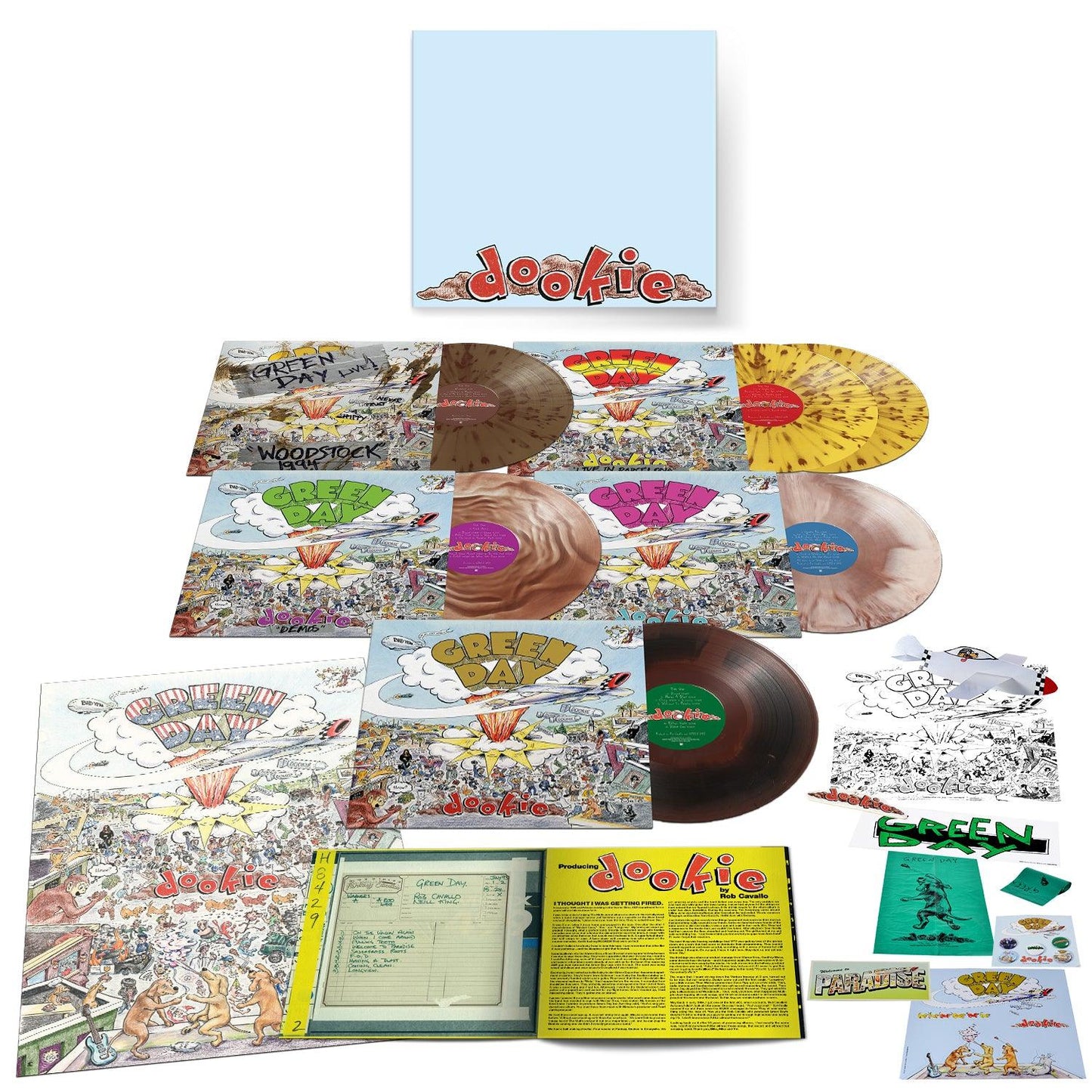 Green Day- Dookie (30th Anniversary 6LP Deluxe Edition) (Indie Exclusive Vinyl) [ VINYL LP ]