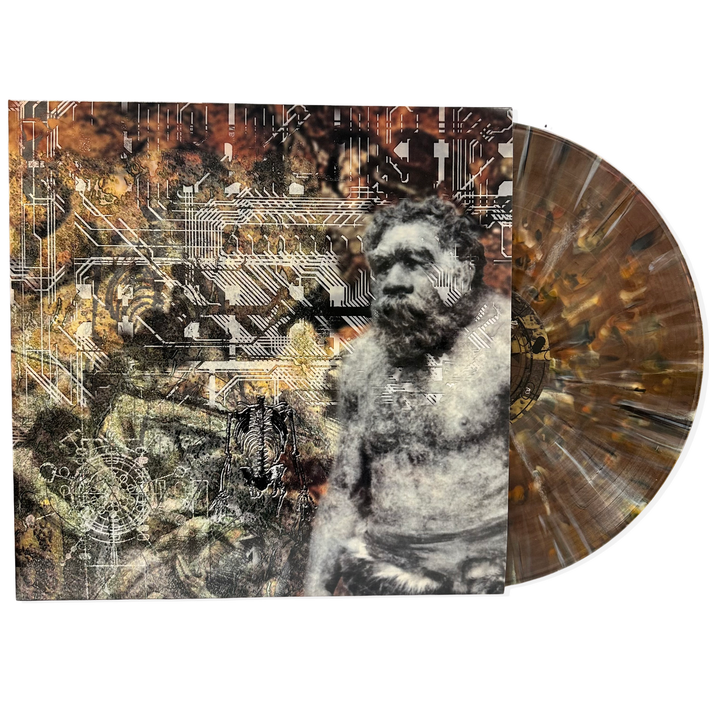 Dissolve- Caveman Of The Future (Clear Orange w/ Black Splatter Vinyl) [ VINYL LP ]