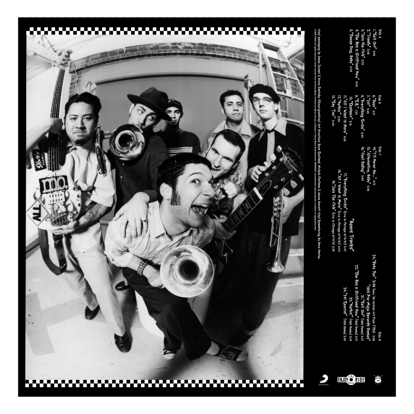 Reel Big Fish- Turn The Radio Off (Darkside Exclusive Black Ice w/ Neon Green Splatter Vinyl) [ VINYL LP ]