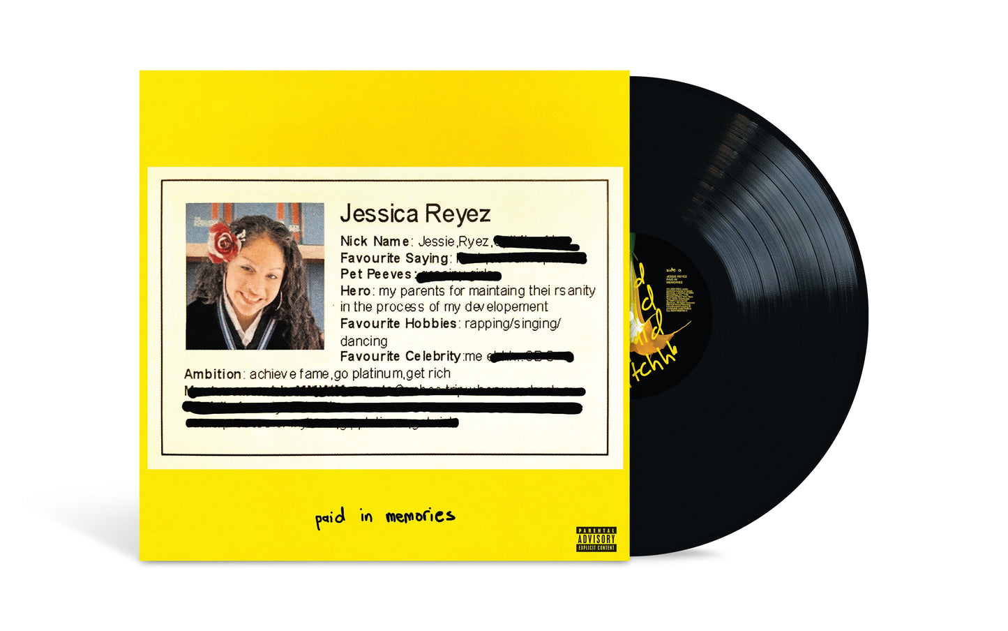 Jessie Reyez- PAID IN MEMORIES [ VINYL LP ]