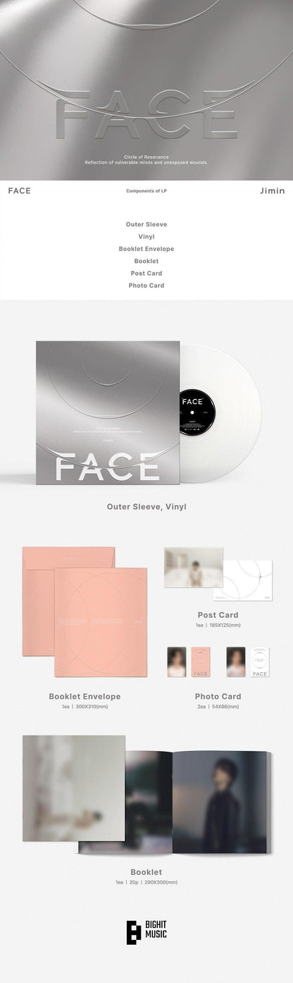 Jimin (BTS)- FACE [ VINYL LP ]