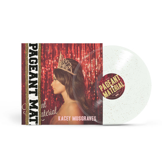 Kacey Musgraves- Pageant Material (10 Year Anniversary) [Clear Gold Glitter LP] [ VINYL LP ]