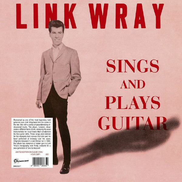 Link Wray- Sings & Plays Guitar [Clear Vinyl] [Limited Edition] (Uk) [ VINYL LP ]