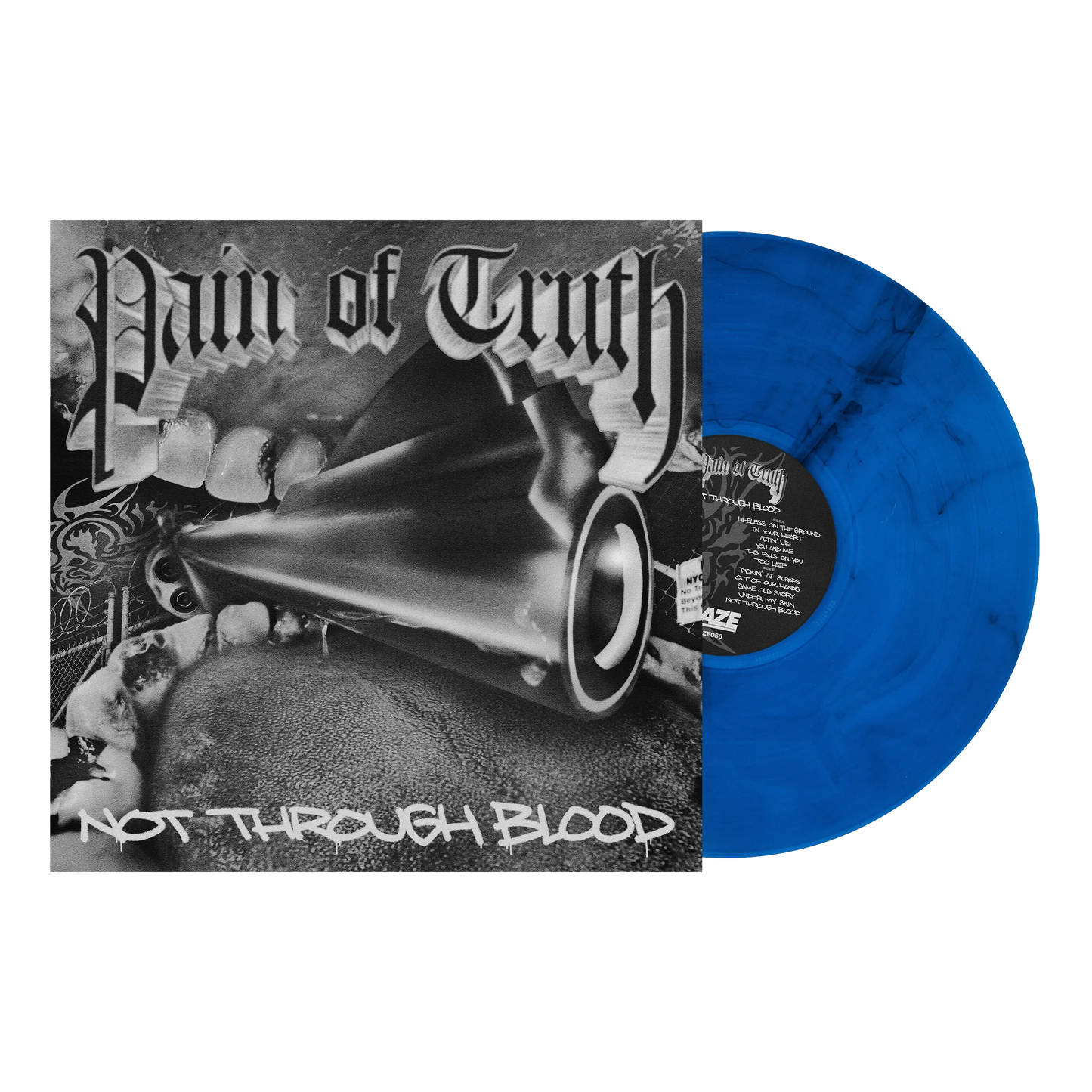 Pain Of Truth- Not Through Blood (Blue Swirl) (DAZE Records) [ VINYL LP ]