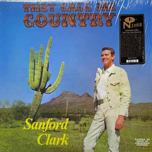 Sanford Clark- They Call Me Country - Limited Blue Colored Vinyl [ VINYL LP ]