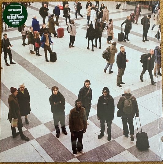 Oreglo- Not Real People - Green Colored Vinyl [ VINYL LP ]