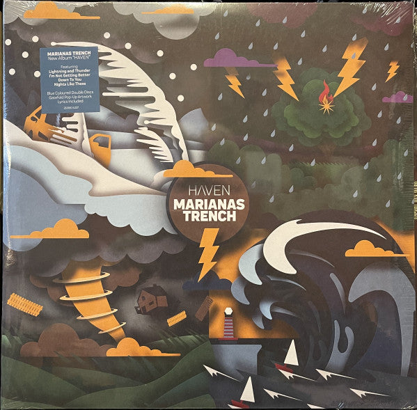 Marianas Trench- Haven - Blue Colored Vinyl [ VINYL LP ]