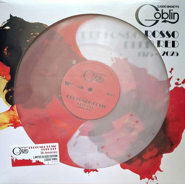 Claudio Simonetti/Goblin- Profondo Rosso (Original Soundtrack) - Ultra-Limited 'Blood Edition' Liquid Filled Vinyl [ VINYL LP ]