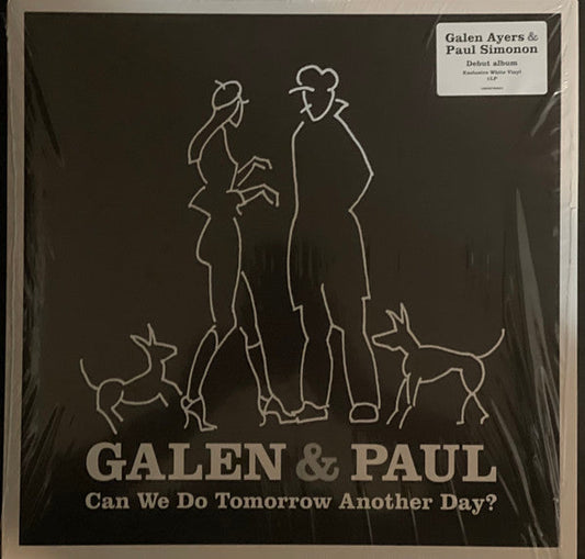 Galen & Paul- Can We Do Tomorrow Another Day [Colored Vinyl] (Wht) (Auto) [ VINYL LP ]