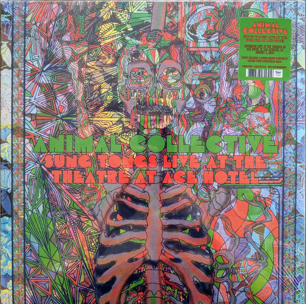 Animal Collective- Sung Tongs Live at the Theatre at Ace Hotel - Ltd Light Green and Neon Orange Vinyl [ VINYL LP ]