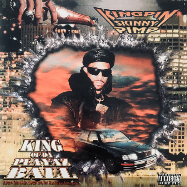 Kingpin Skinny Pimp- King Of Da Playaz Ball [ VINYL LP ]