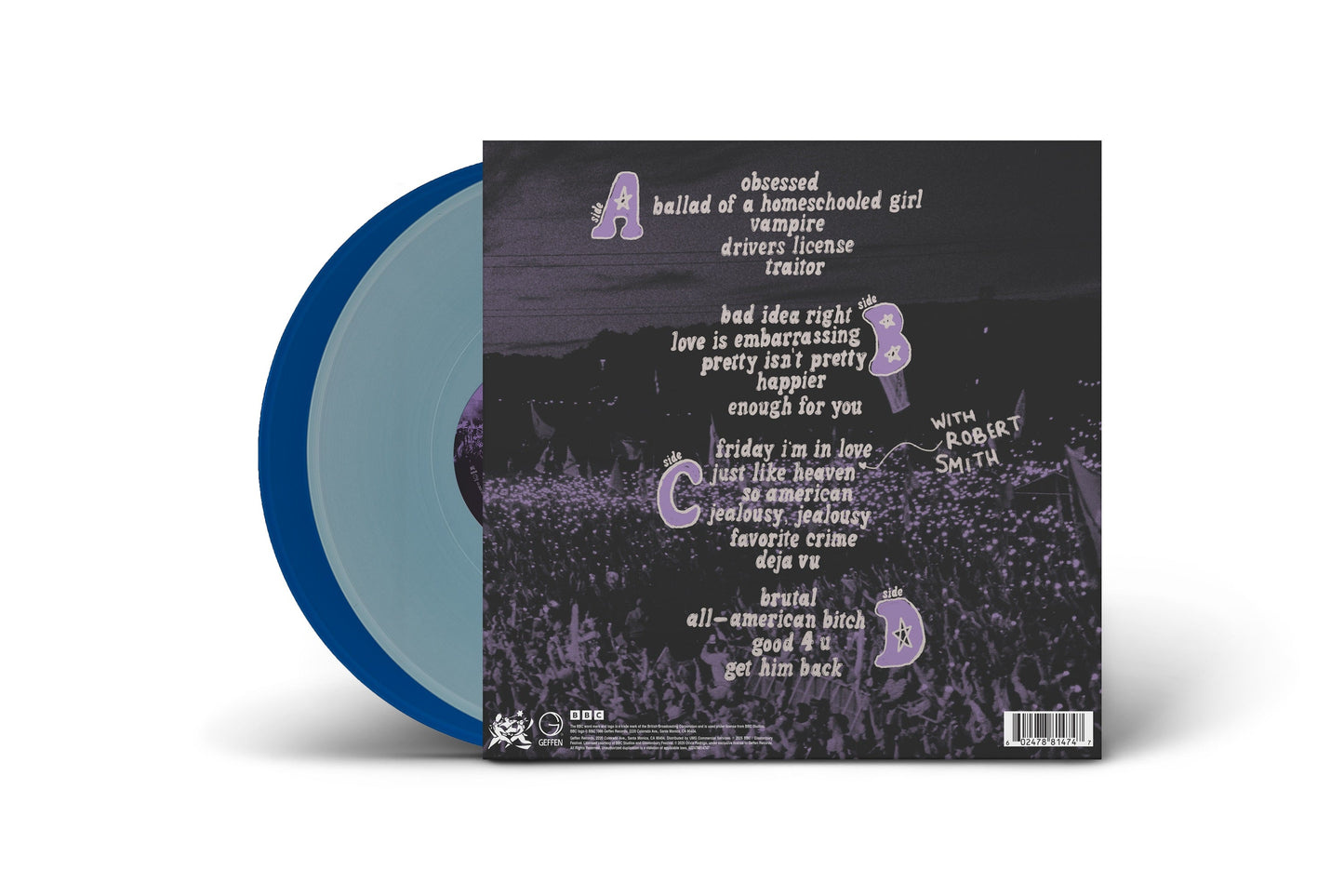 Olivia Rodrigo- Live From Glastonbury (A BBC Recording) [Light Blue/Cobalt 2 LP] [ VINYL LP ]