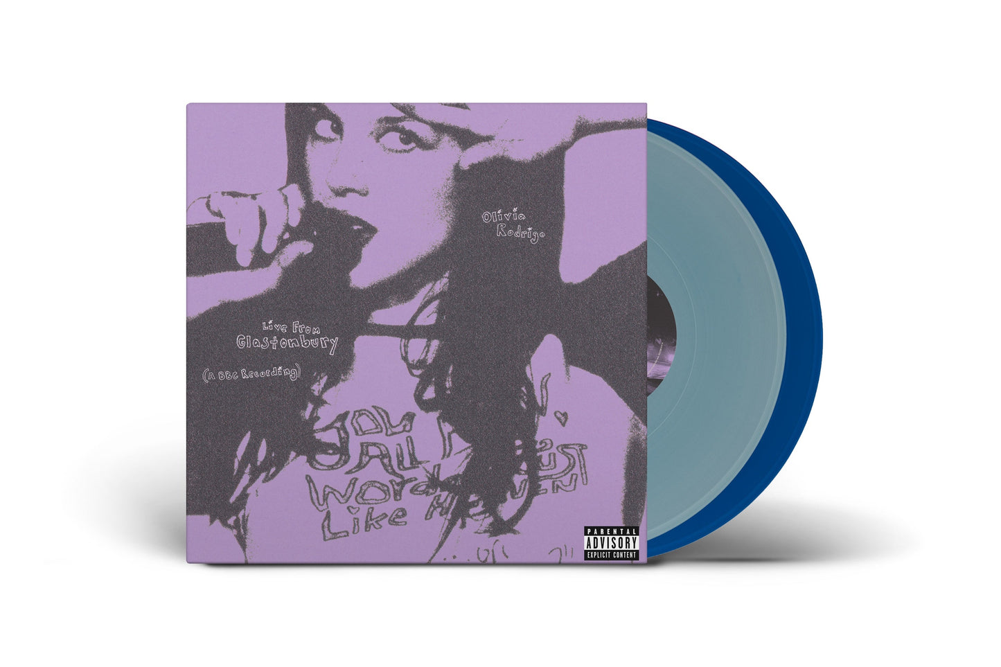 Olivia Rodrigo- Live From Glastonbury (A BBC Recording) [Light Blue/Cobalt 2 LP] [ VINYL LP ]