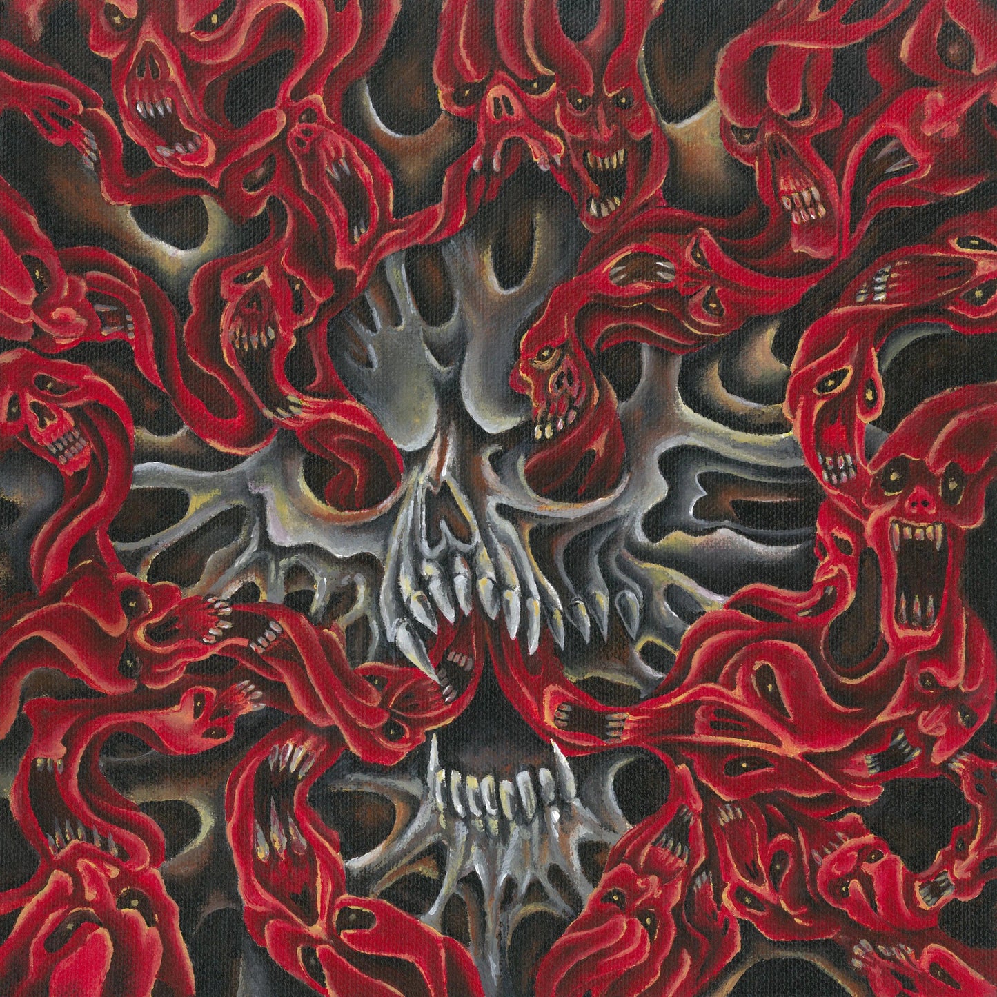Extinguish- One Less Enemy (Silver Inside Cloudy Clear w/Gold Splatter Vinyl) (DAZE Records) [ VINYL LP ]