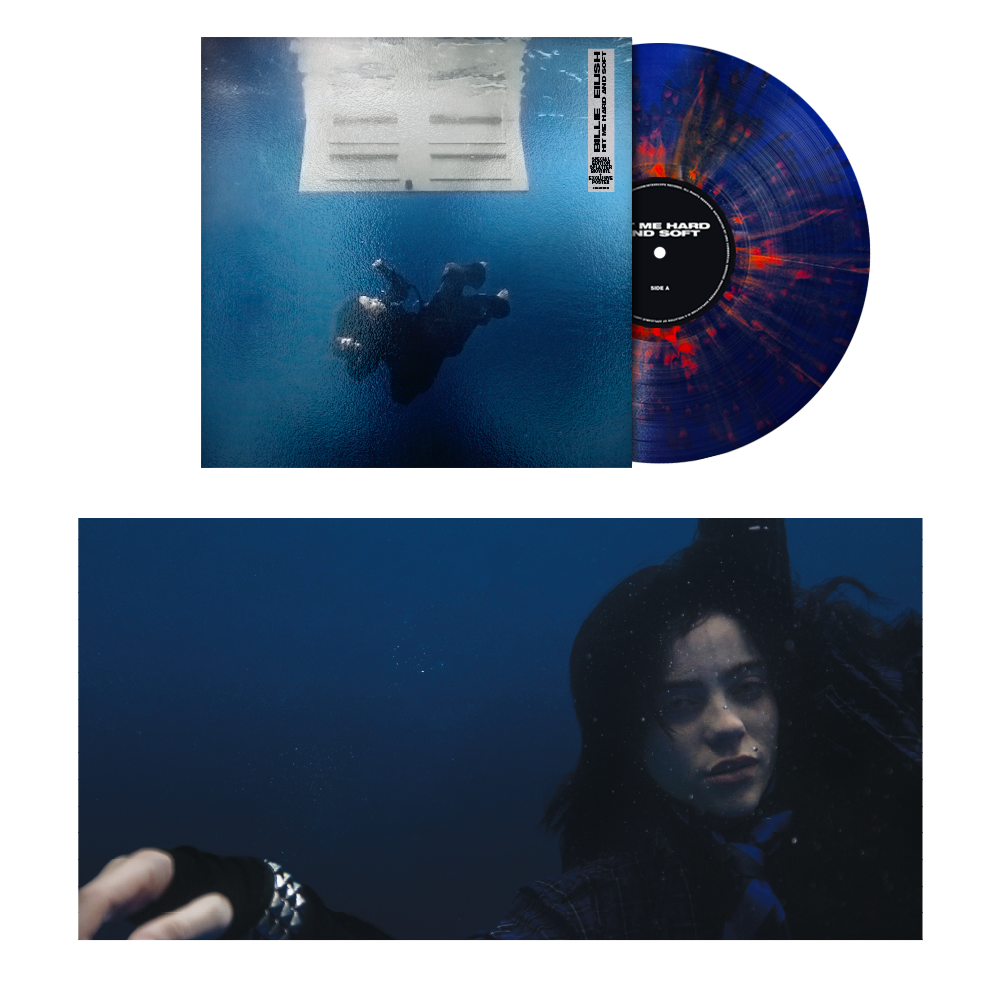 Billie Eilish- HIT ME HARD AND SOFT [Anniversary Edition / Blue & Orange Splatter LP] [ VINYL LP ]