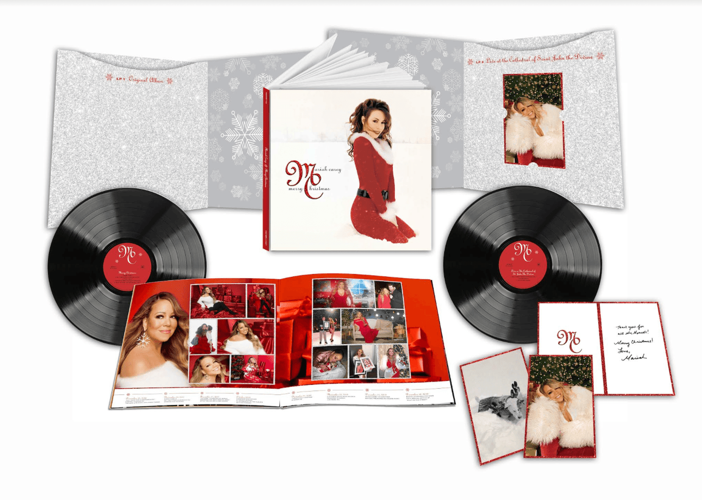 Mariah Carey- Merry Christmas (30th Anniversary) (2LP DLX) [ VINYL LP ]