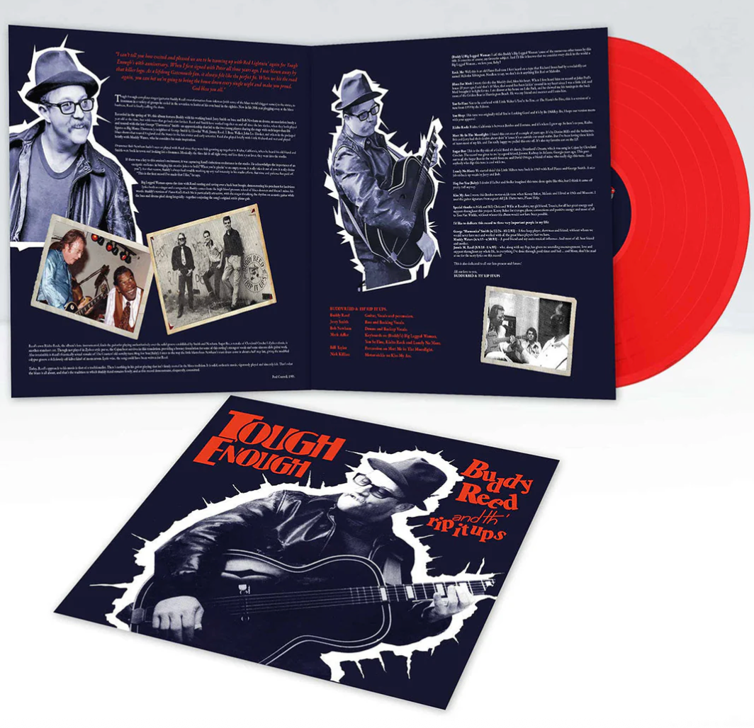 Buddy Reed & Th' Rip It Ups - Tough Enough (RSD Black Friday UK) (Translucent Red Vinyl) [ VINYL LP ]