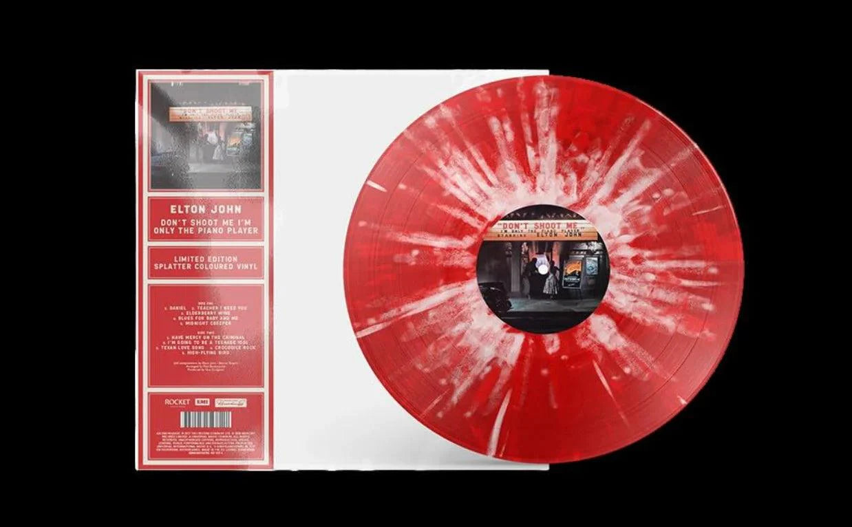 Elton John- Don't Shoot Me I'm Only The Piano Player [Red Splatter 180g LP] [ VINYL LP ]