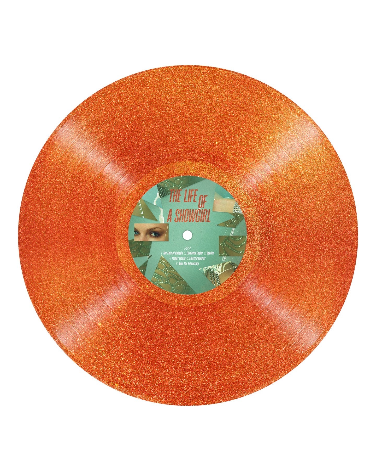 Taylor Swift- The Life of a Showgirl [Sweat and Vanilla Perfume Portofino Orange Glitter Vinyl] [ VINYL LP ]