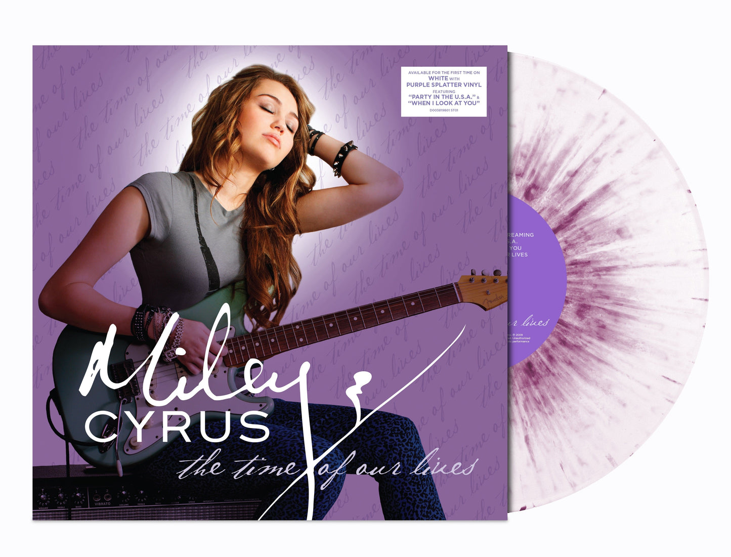 Miley Cyrus- The Time of Our Lives [White/Purple Splatter 12" EP] [ VINYL LP ]