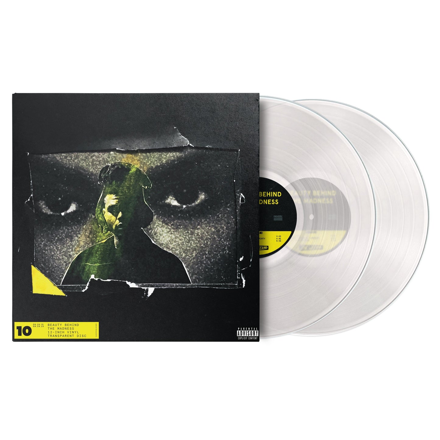 The Weeknd- Beauty Behind The Madness (10th Anniversary Edition) [Transparent 2 LP] [ VINYL LP ]