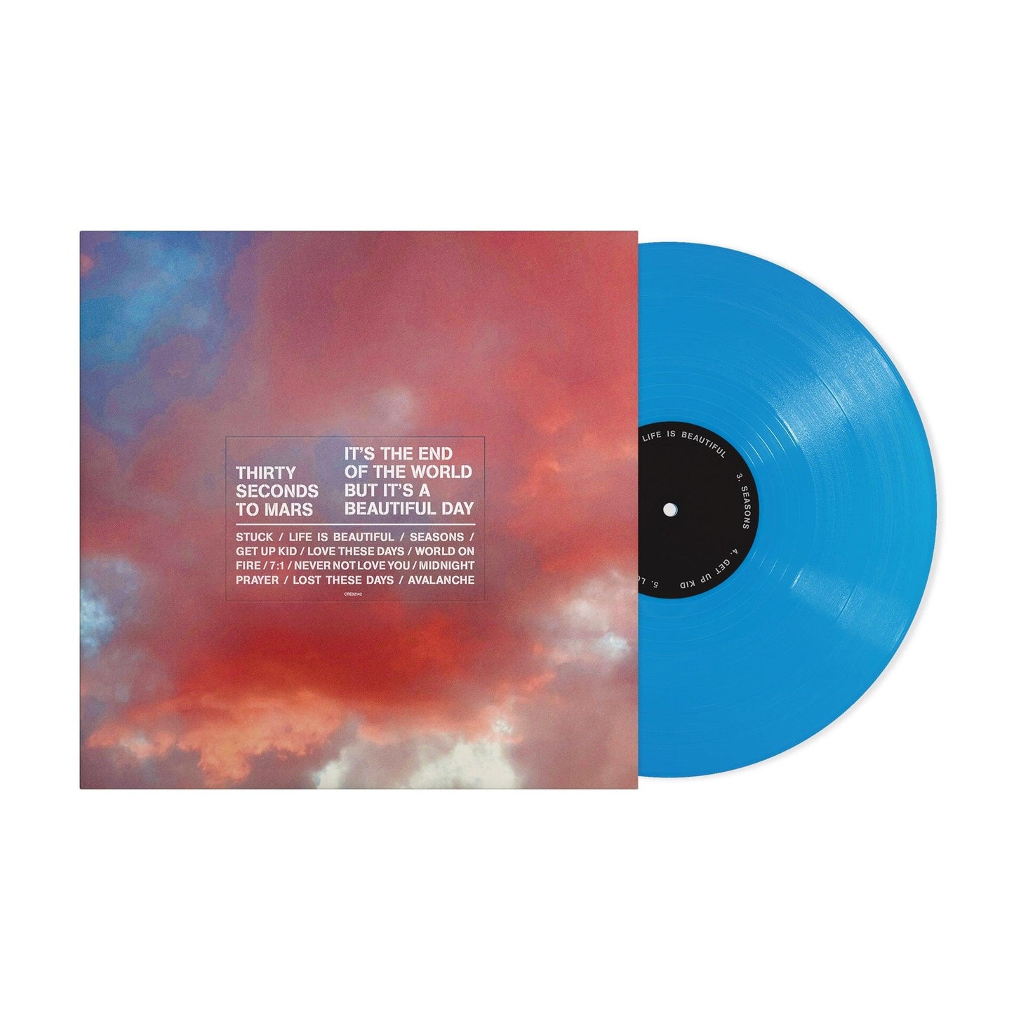 Thirty Seconds To Mars- It's The End Of The World But It's A Beautiful Day [Blue LP] [ VINYL LP ]