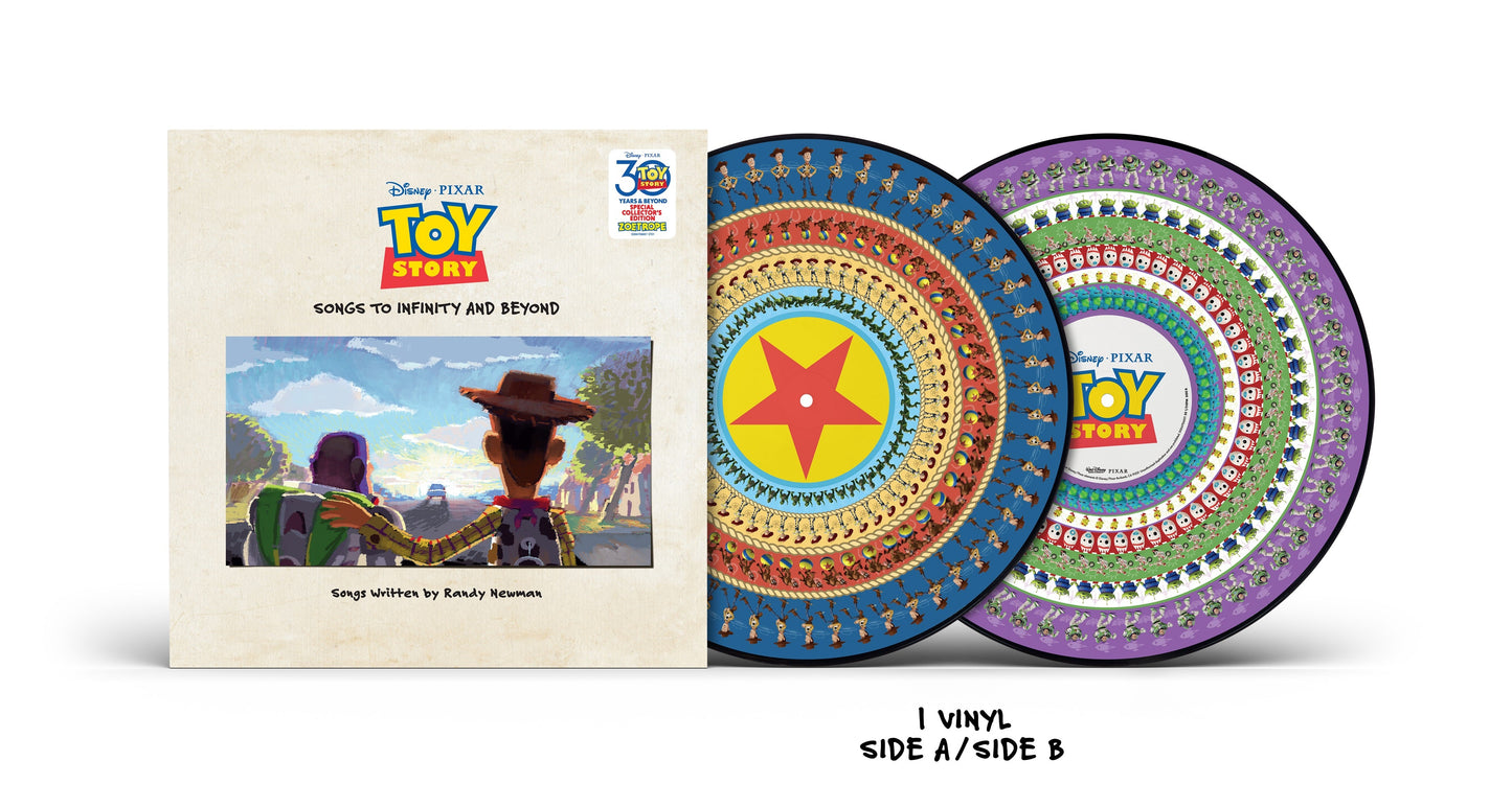 Toy Story: Songs To Infinity & Beyond (Randy Newman) (30th Anniversary Limited Edition Zoetrope Vinyl) [ VINYL LP ]