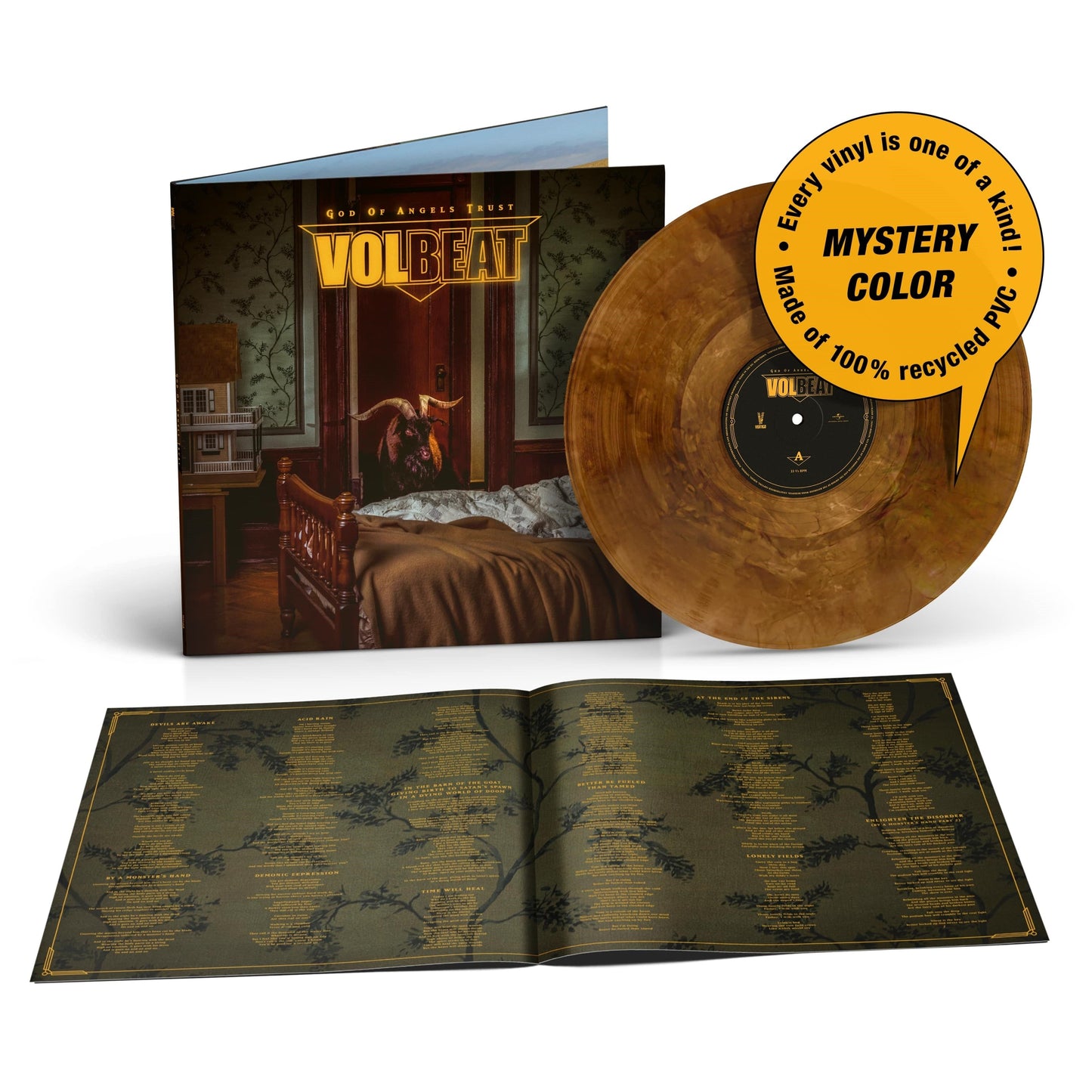 Volbeat- God Of Angels Trust (Indie Exclusive Vinyl) [ VINYL LP ]