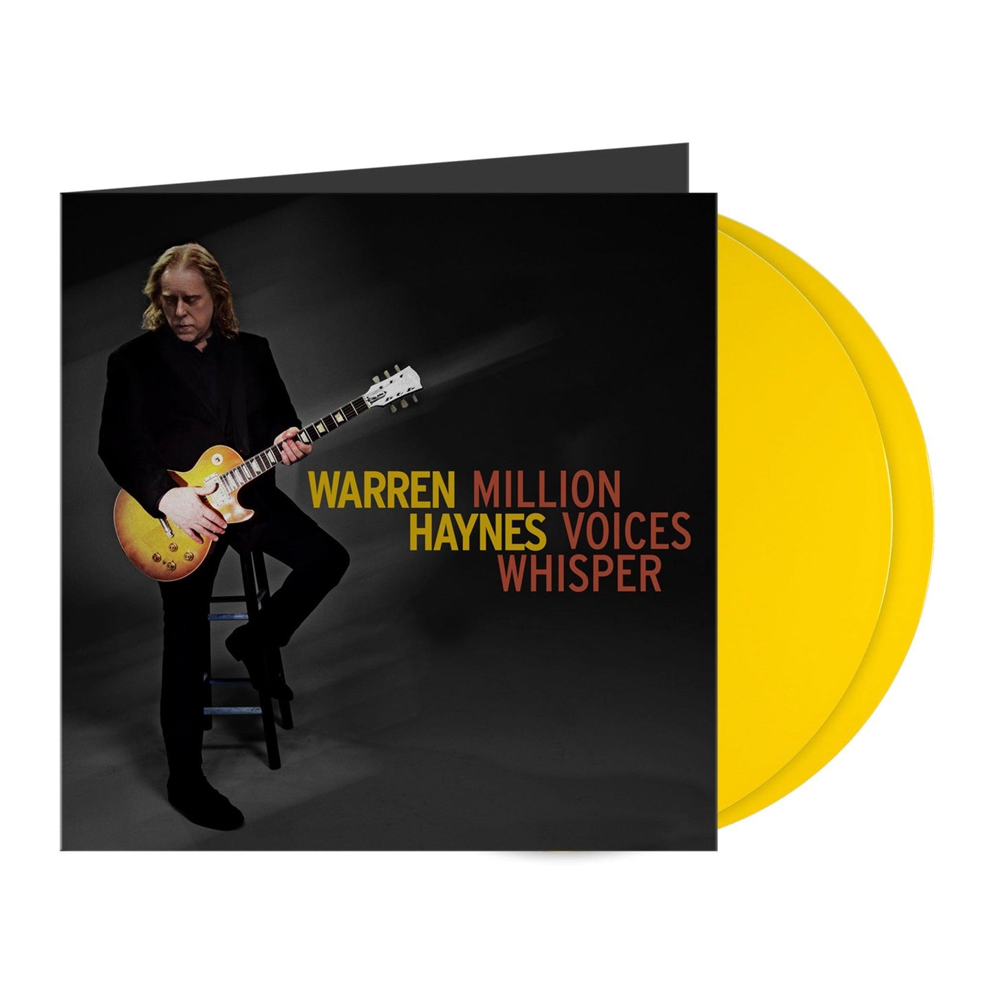 Warren Haynes (Gov't Mule)- Million Voices Whisper [Canary Yellow 2 LP] (Indie Exclusive Vinyl) [ VINYL LP ]