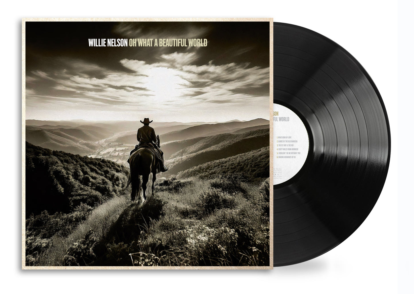 Willie Nelson- Oh What A Beautiful World [ VINYL LP ]