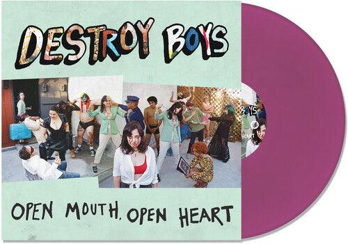 Destroy Boys- Open Mouth, Open Heart (Purple Vinyl) [ VINYL LP ]