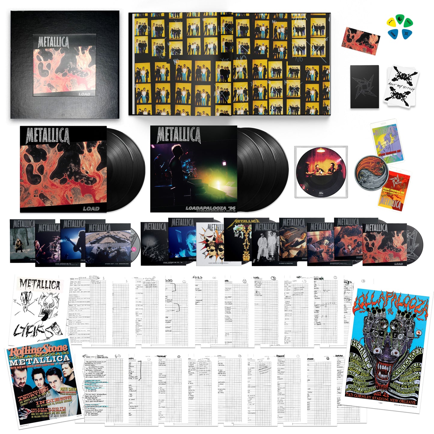 Metallica- Load (Limited Edition Deluxe Box Set) [ VINYL LP ]