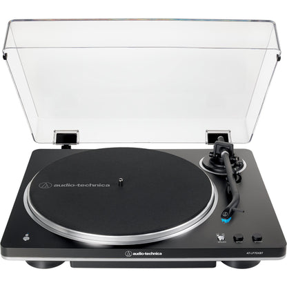Refurbed Audio-Technica LP70XBT Fully Automatic Bluetooth Turntable (Black/Silver)