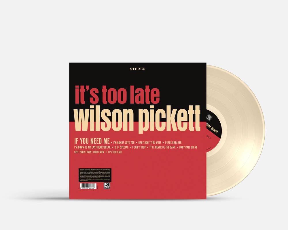Wilson Pickett- It's Too Late [RSD Essential Indie Colorway Cream Vinyl] [ VINYL LP ]