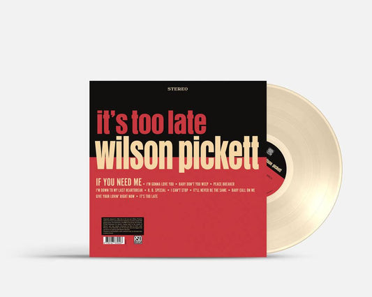 Wilson Pickett- It's Too Late [RSD Essential Indie Colorway Cream Vinyl] [ VINYL LP ]